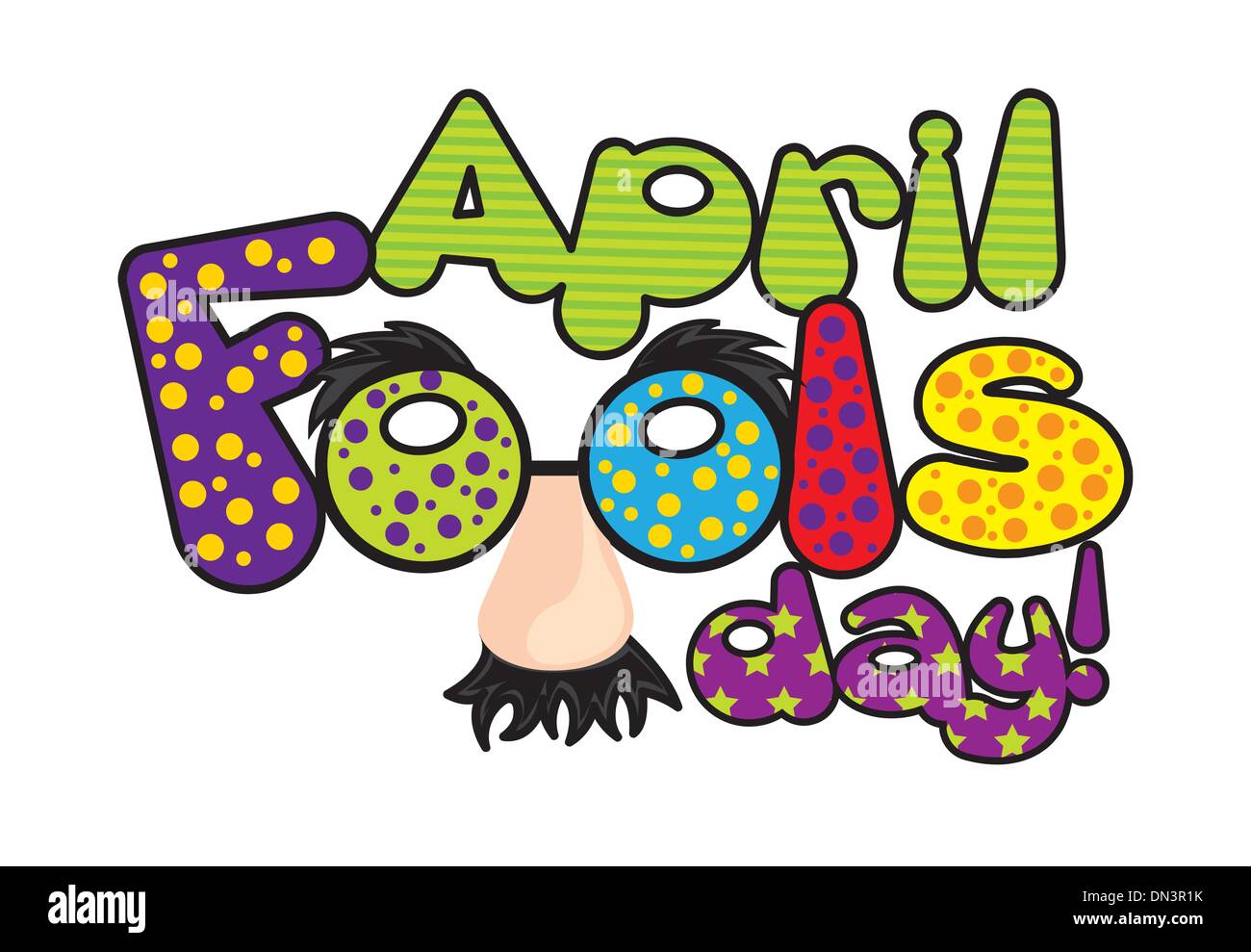 April fool Cut Out Stock Images & Pictures - Alamy