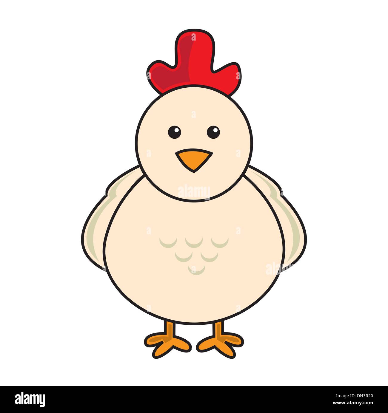 Chicken Cartoon Stock Vector Image Art Alamy