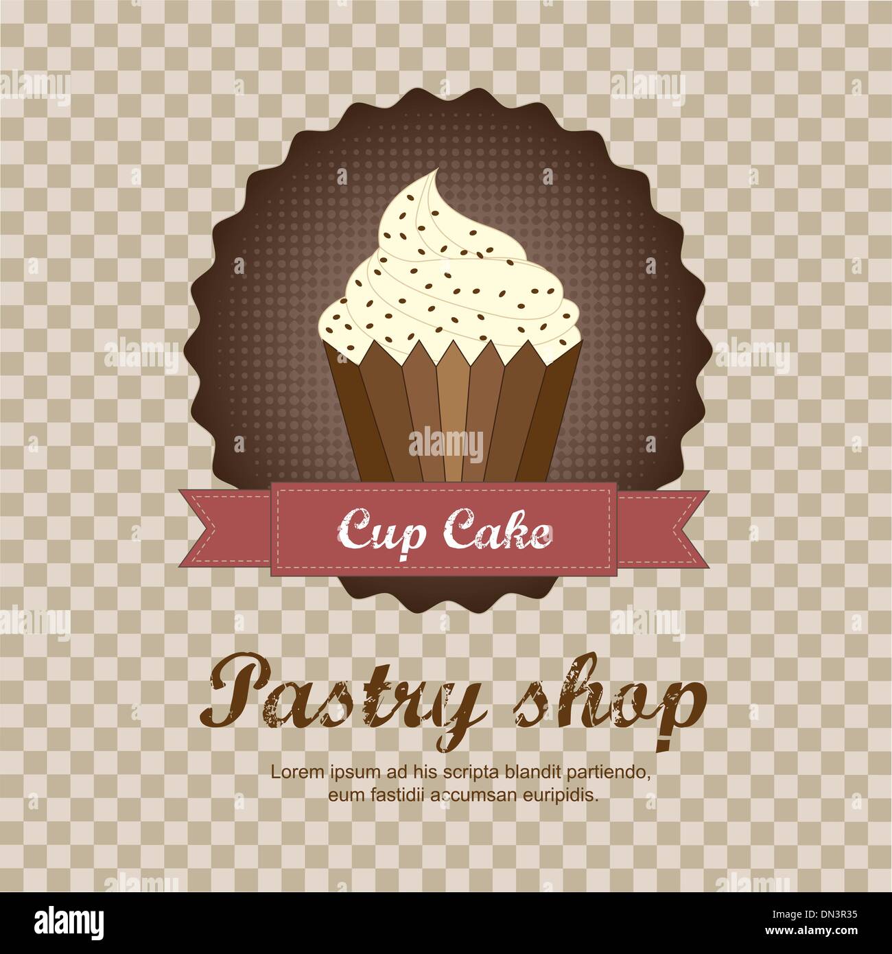 Fancy pastry vector vectors hi-res stock photography and images - Alamy