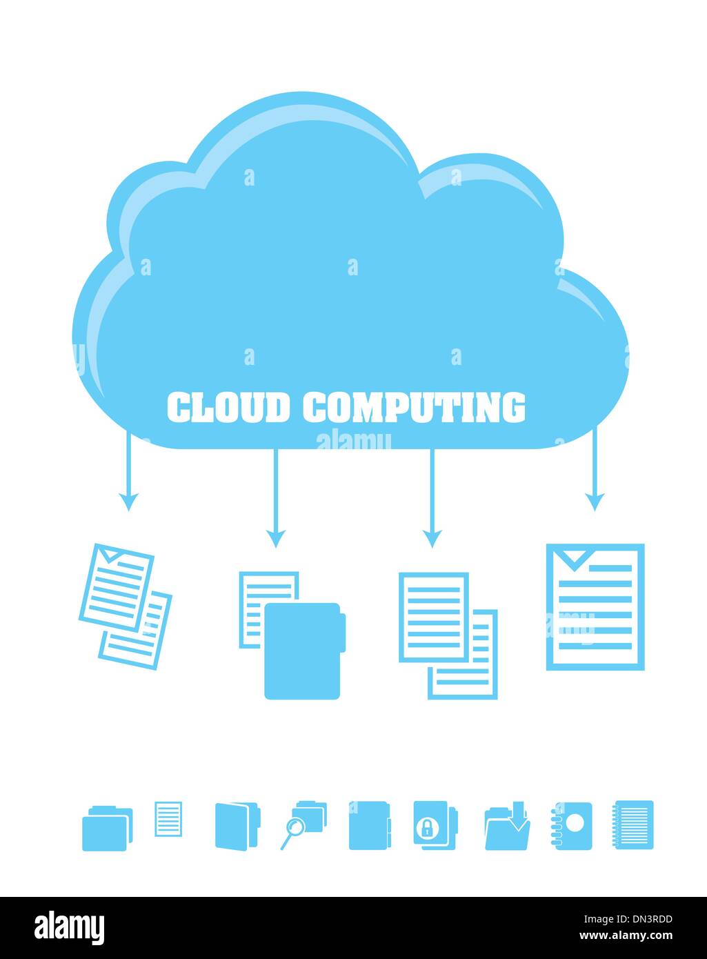 Files icons hi-res stock photography and images - Alamy