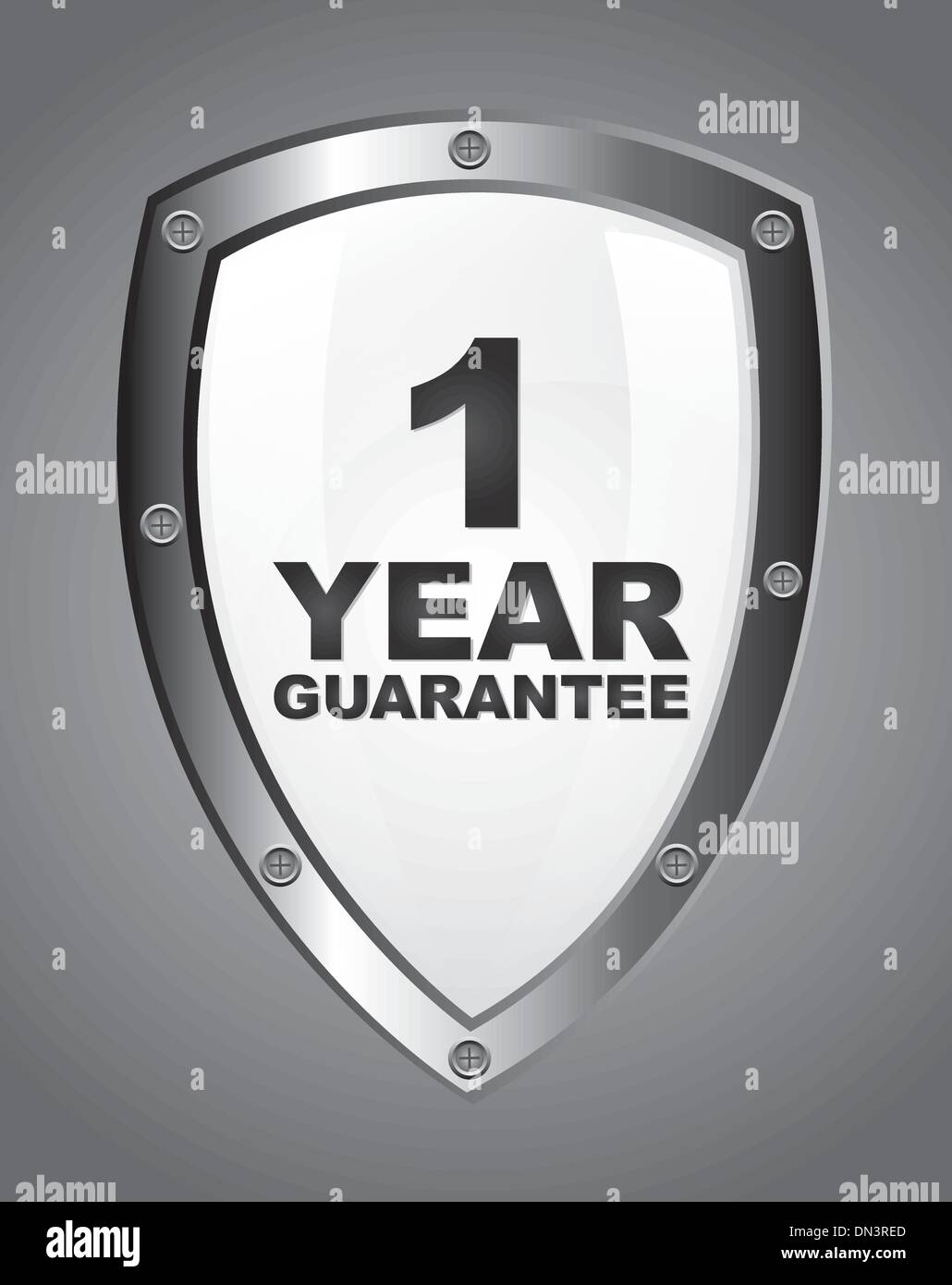 guarantee label shield Stock Vector Image & Art - Alamy