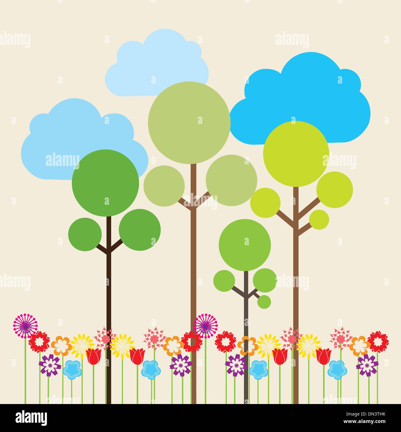 Spring Vector Stock Spring vector Stock Vector Images - Alamy