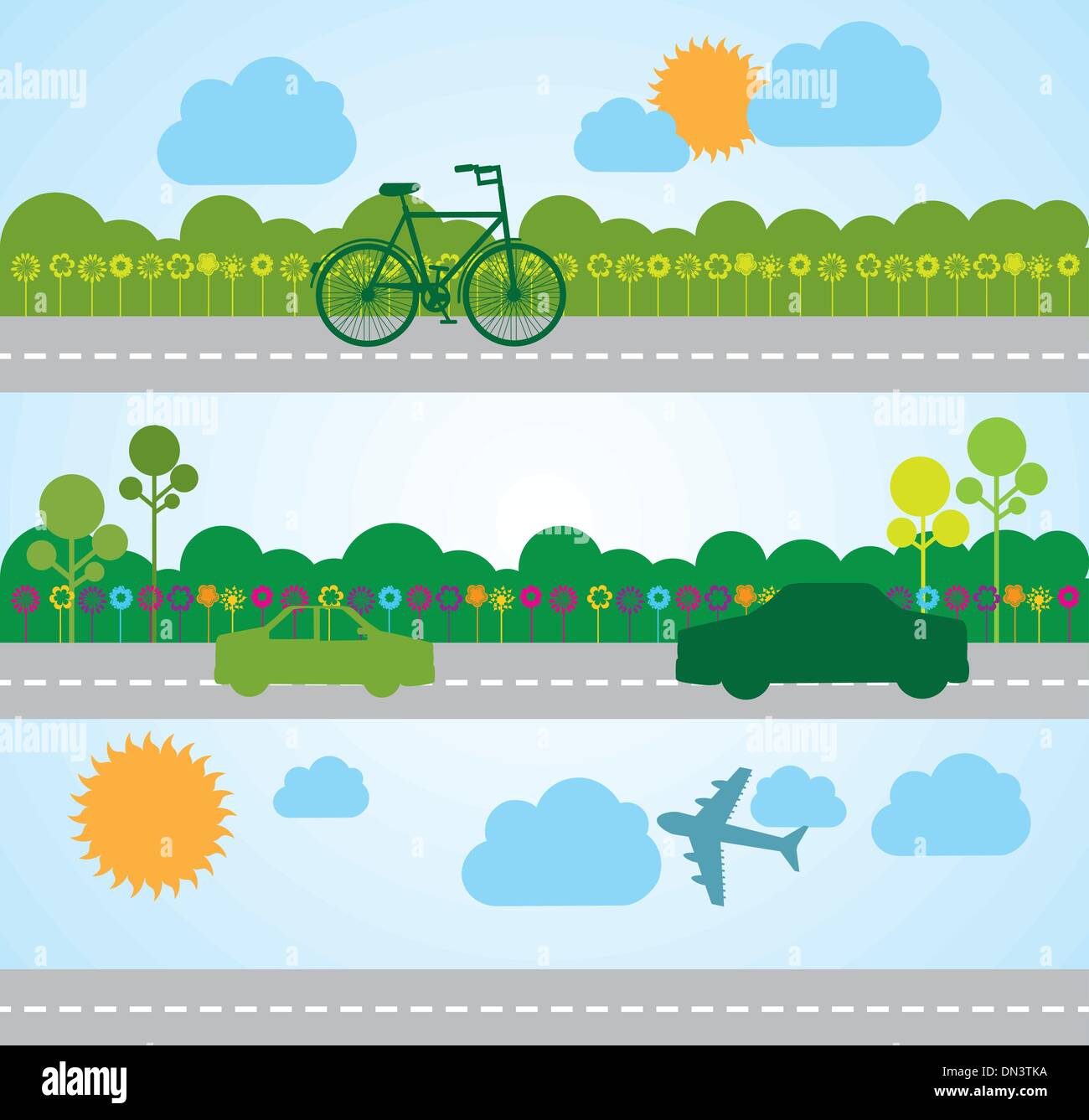 Transport architecture Stock Vector Images - Alamy