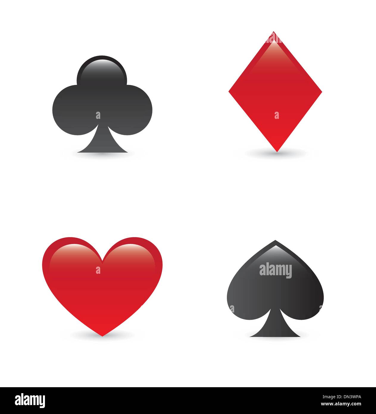 Playing cards symbols hires stock photography and images Alamy