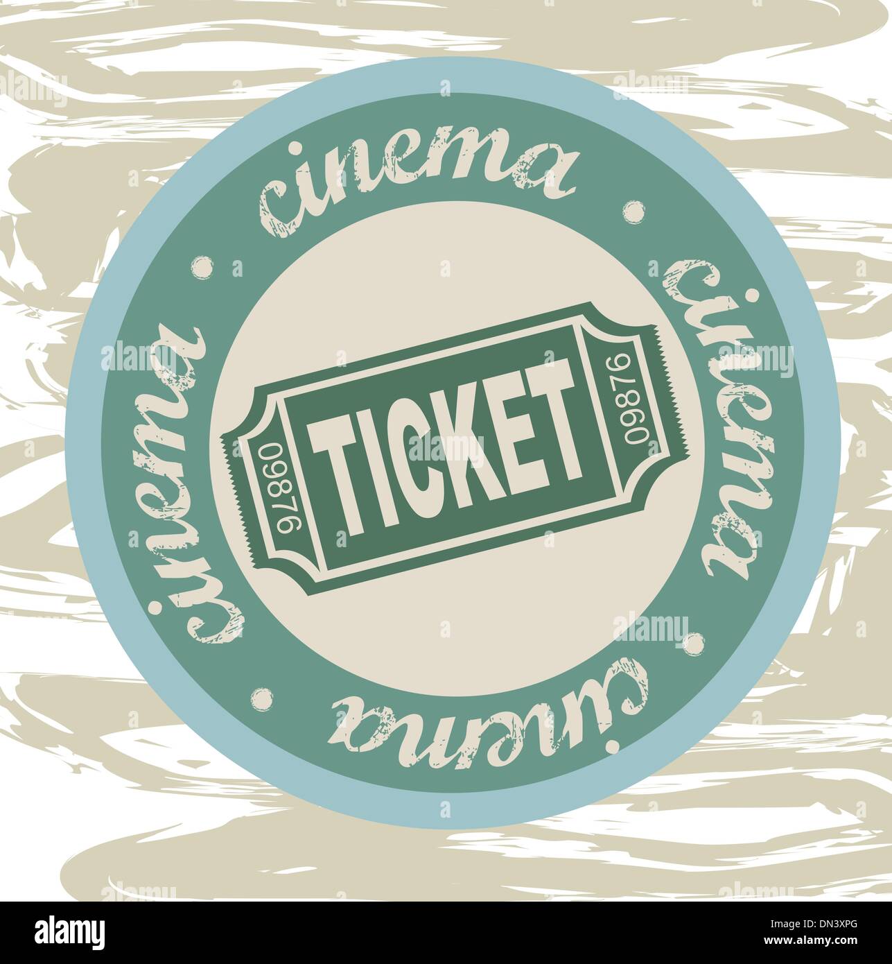 ticket Stock Vector