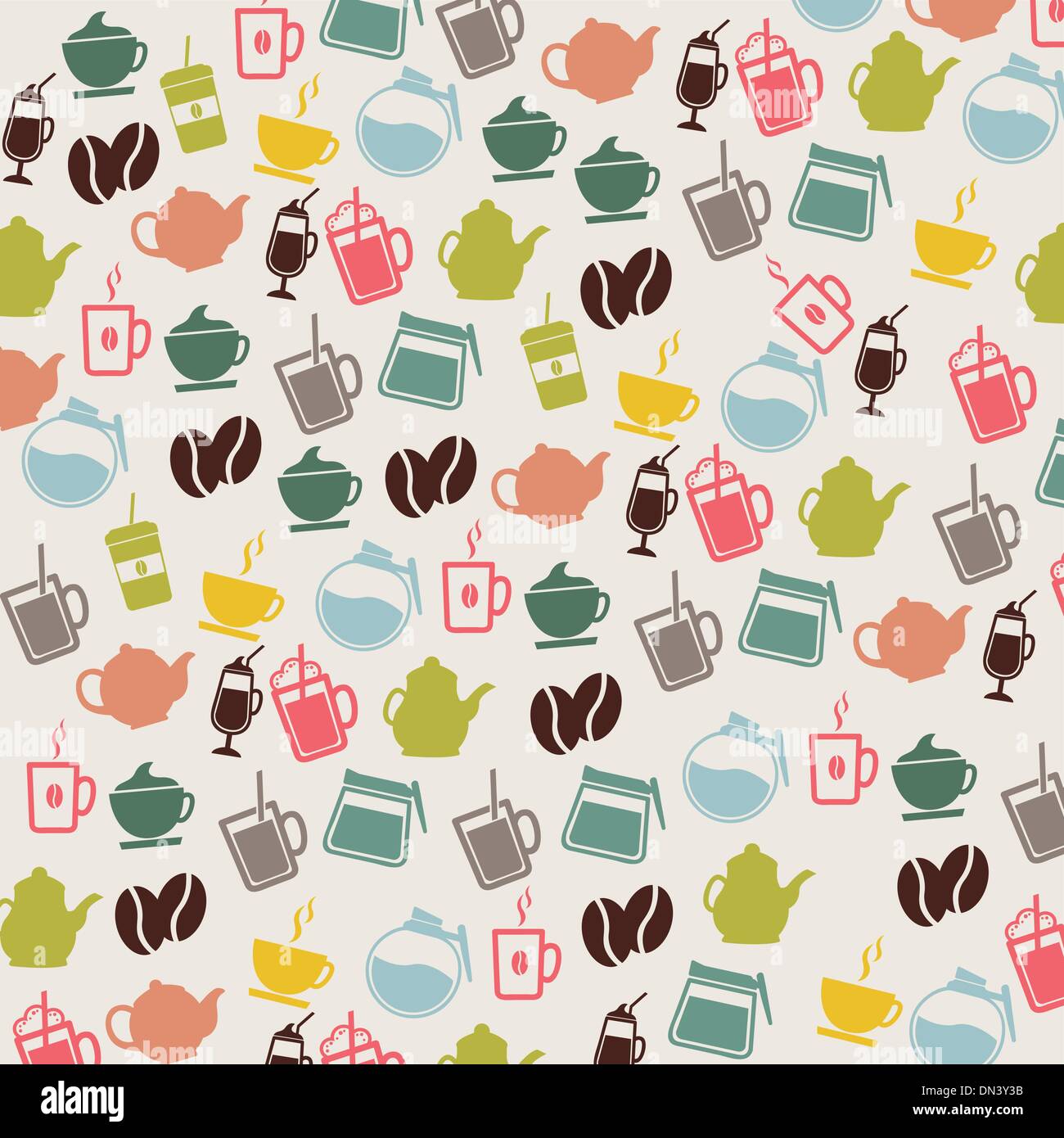 coffee icons Stock Vector Image & Art Alamy