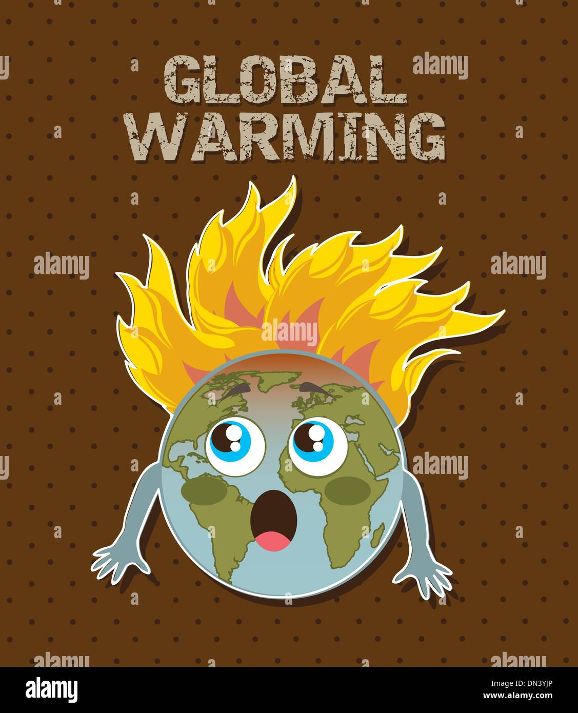 global warming Stock Vector
