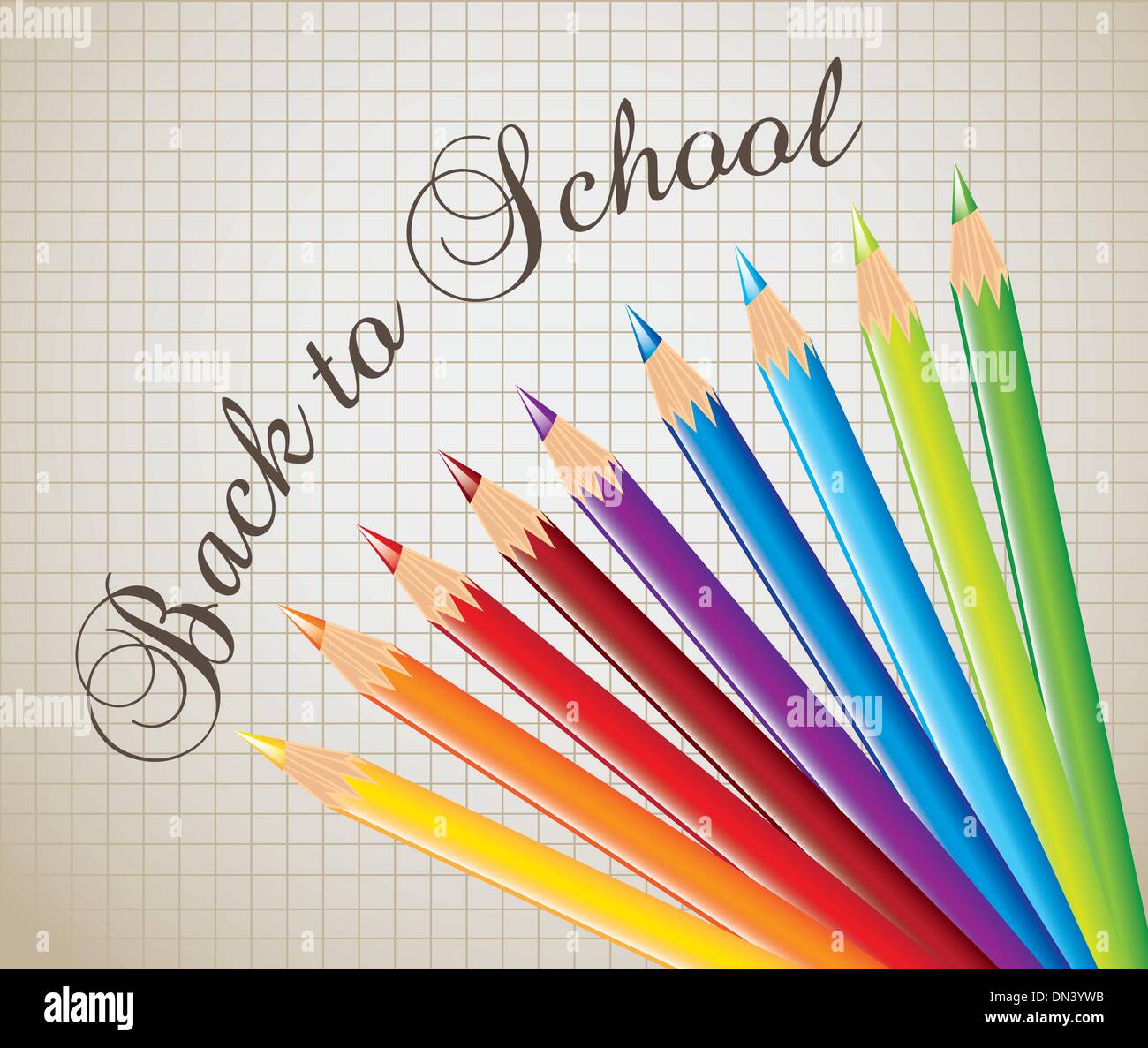 back to school Stock Vector Image & Art - Alamy