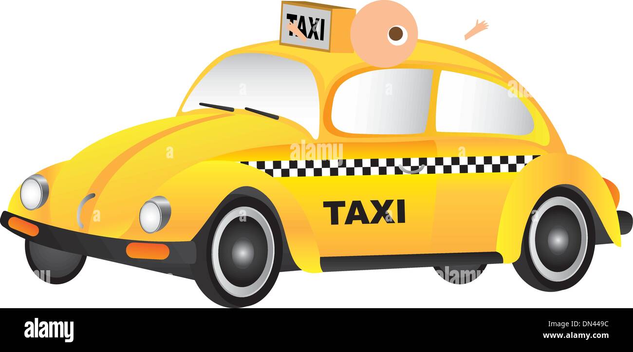 Yellow car model Stock Vector Images - Alamy