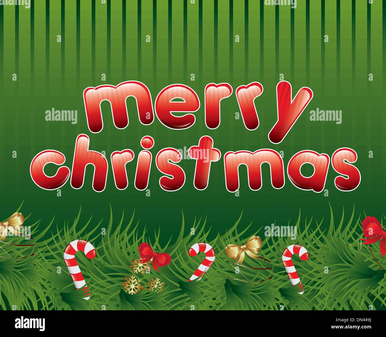 christmas garland Stock Vector Image & Art Alamy