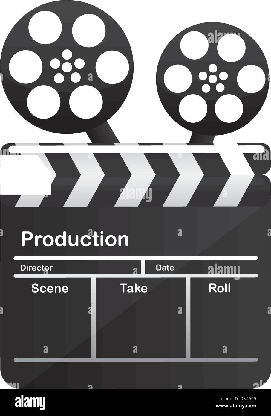 film cinema camera conceptual Stock Vector
