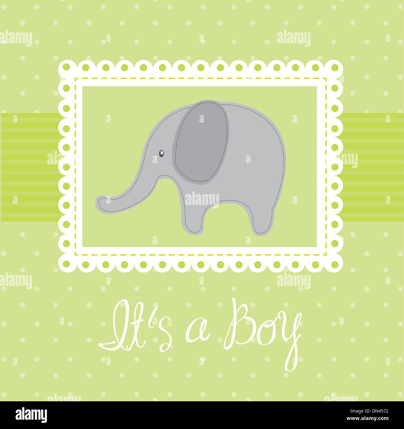 baby shower card Stock Vector Image & Art Alamy