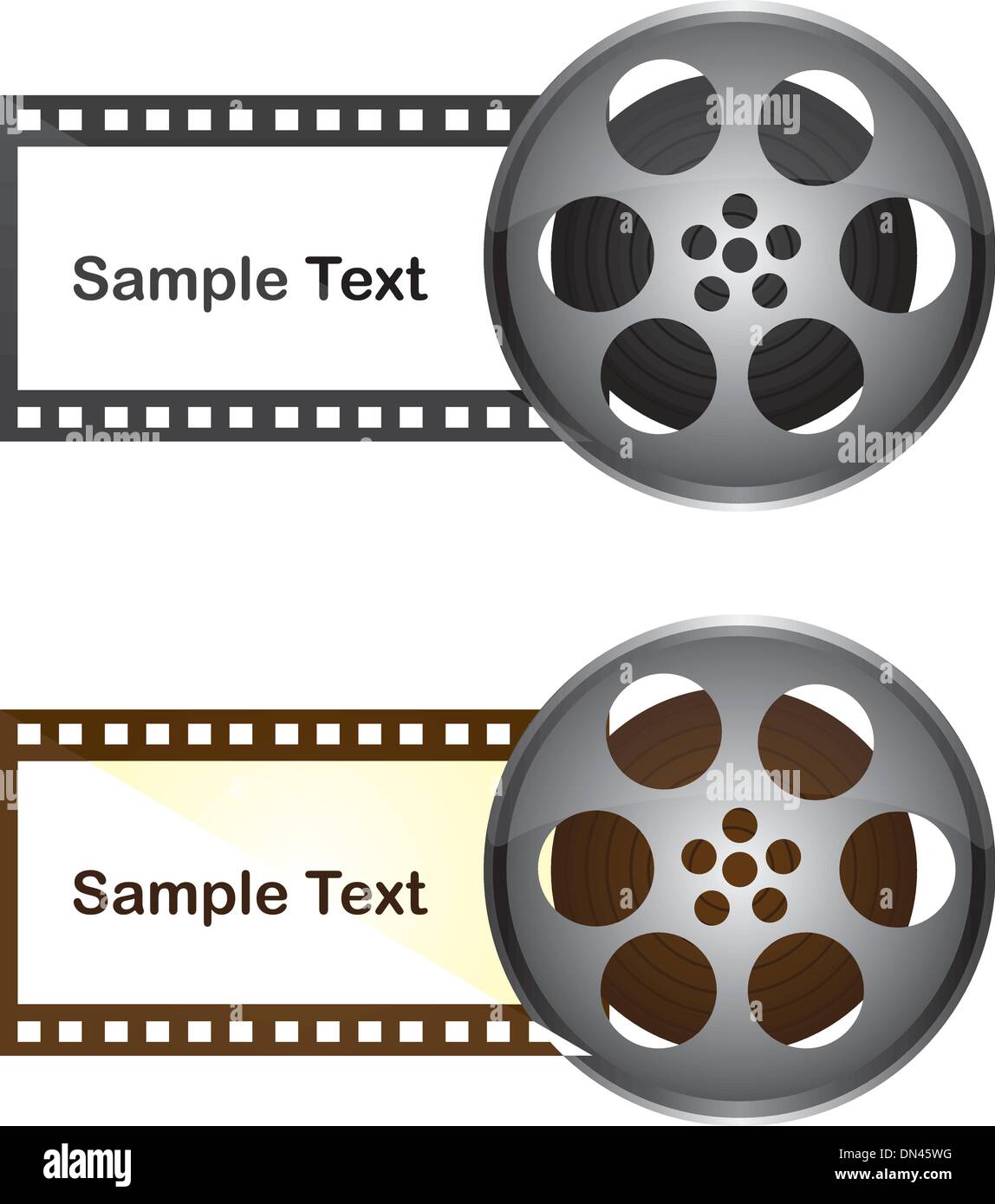 film tape Stock Vector