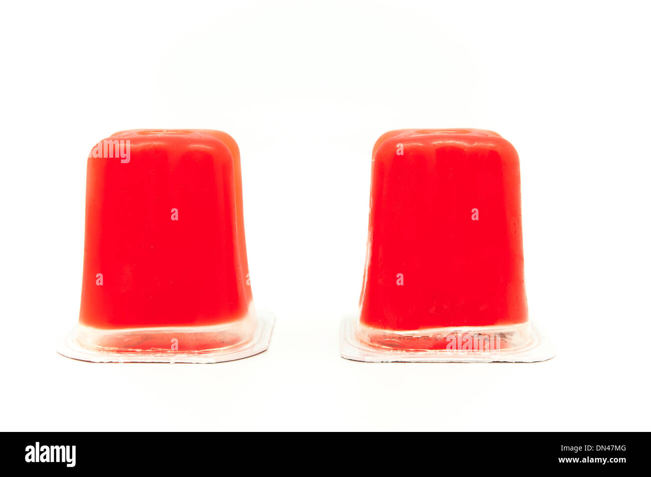 strawberry jelly on a white background Stock Photo Alamy