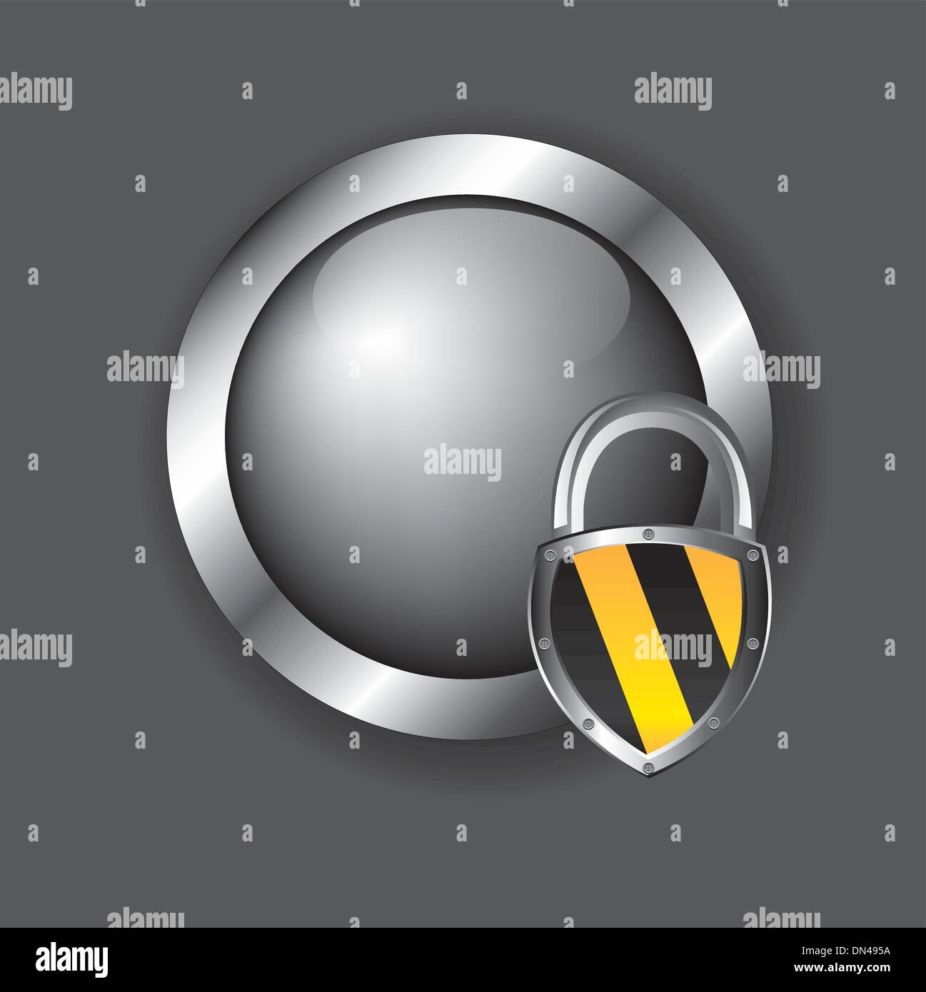 Security guard black icons Stock Vector Images - Alamy