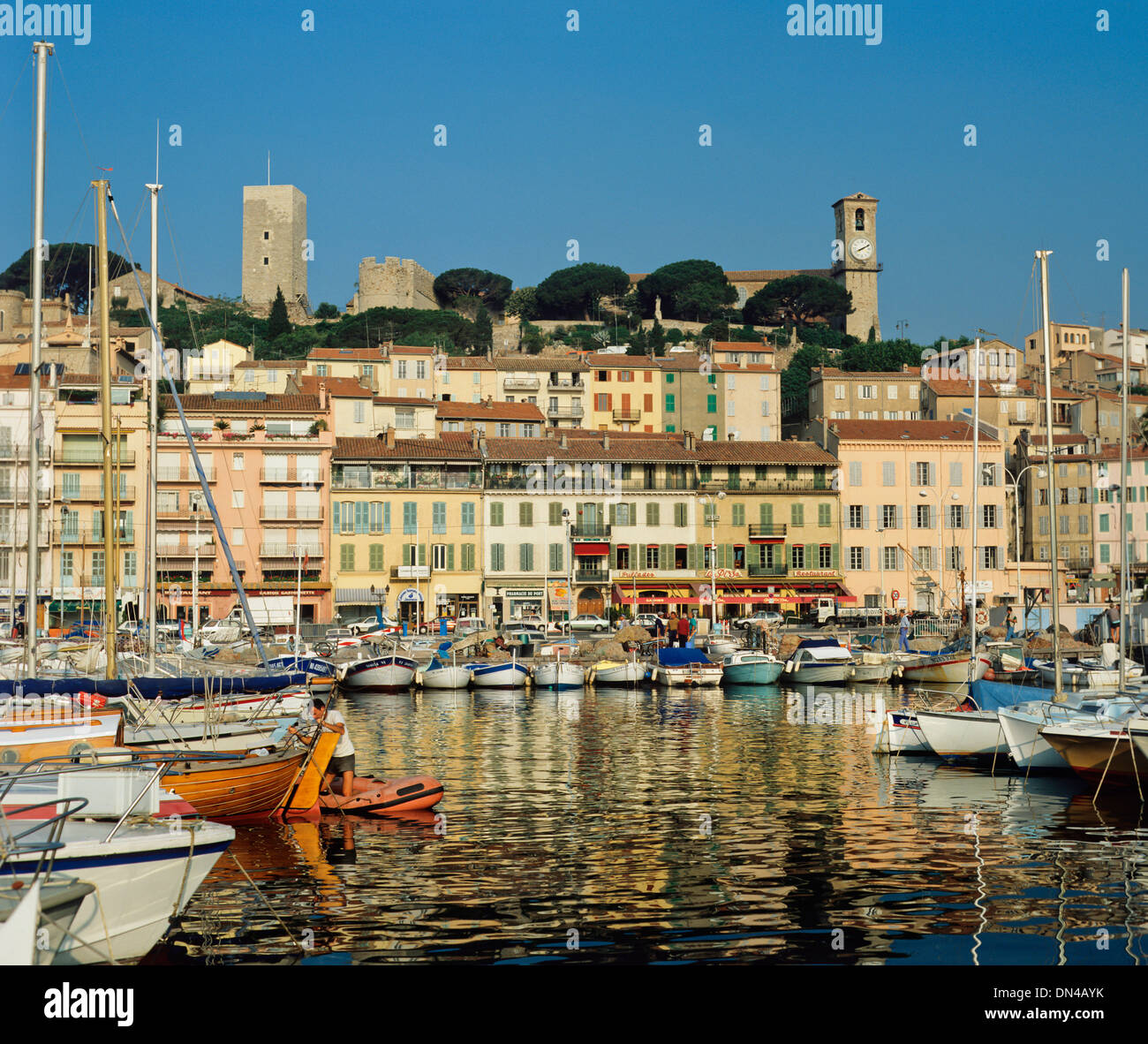 Cannes old harbour hi-res stock photography and images - Alamy