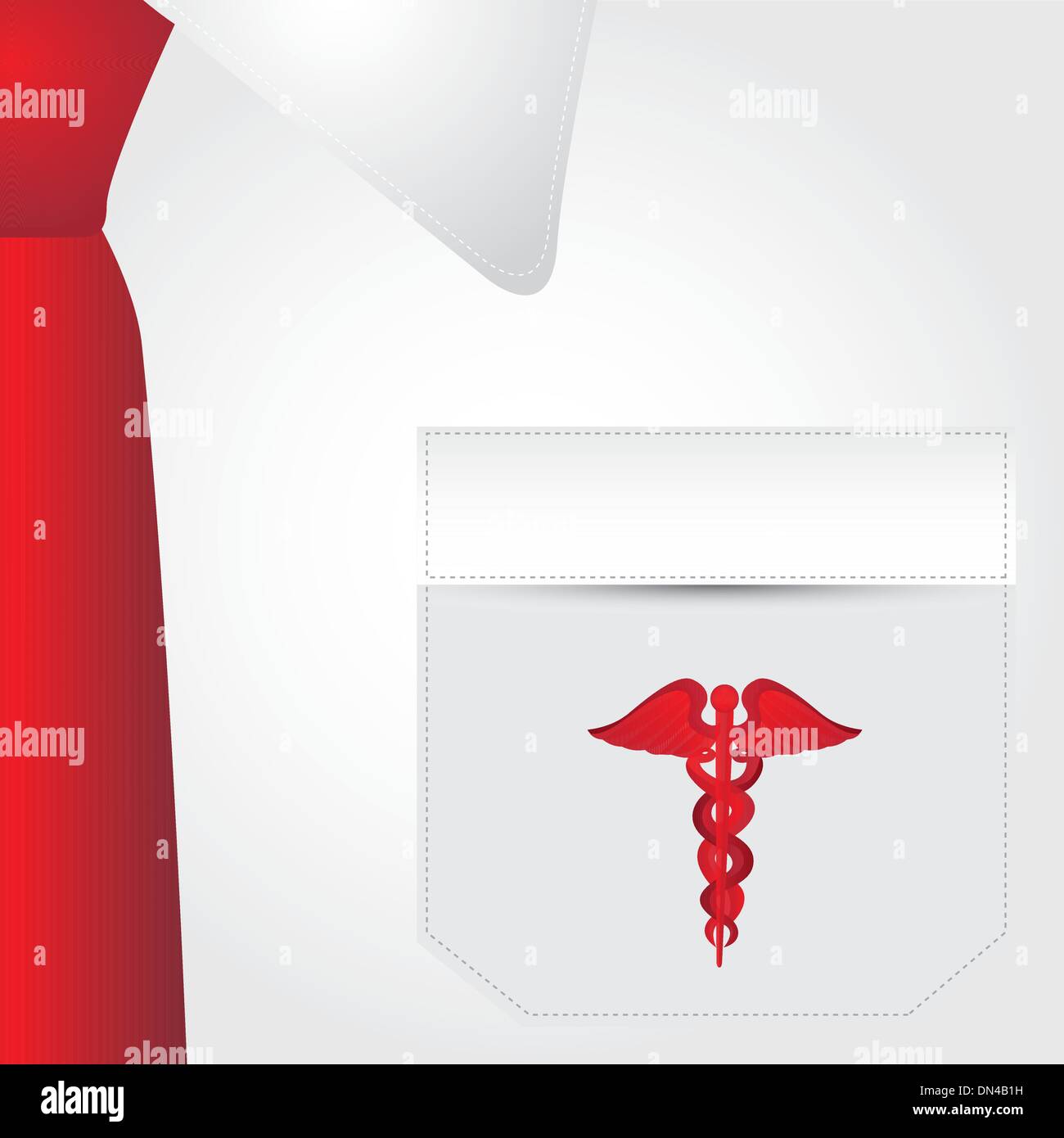 Red health care caduceus symbol Stock Vector Images - Alamy