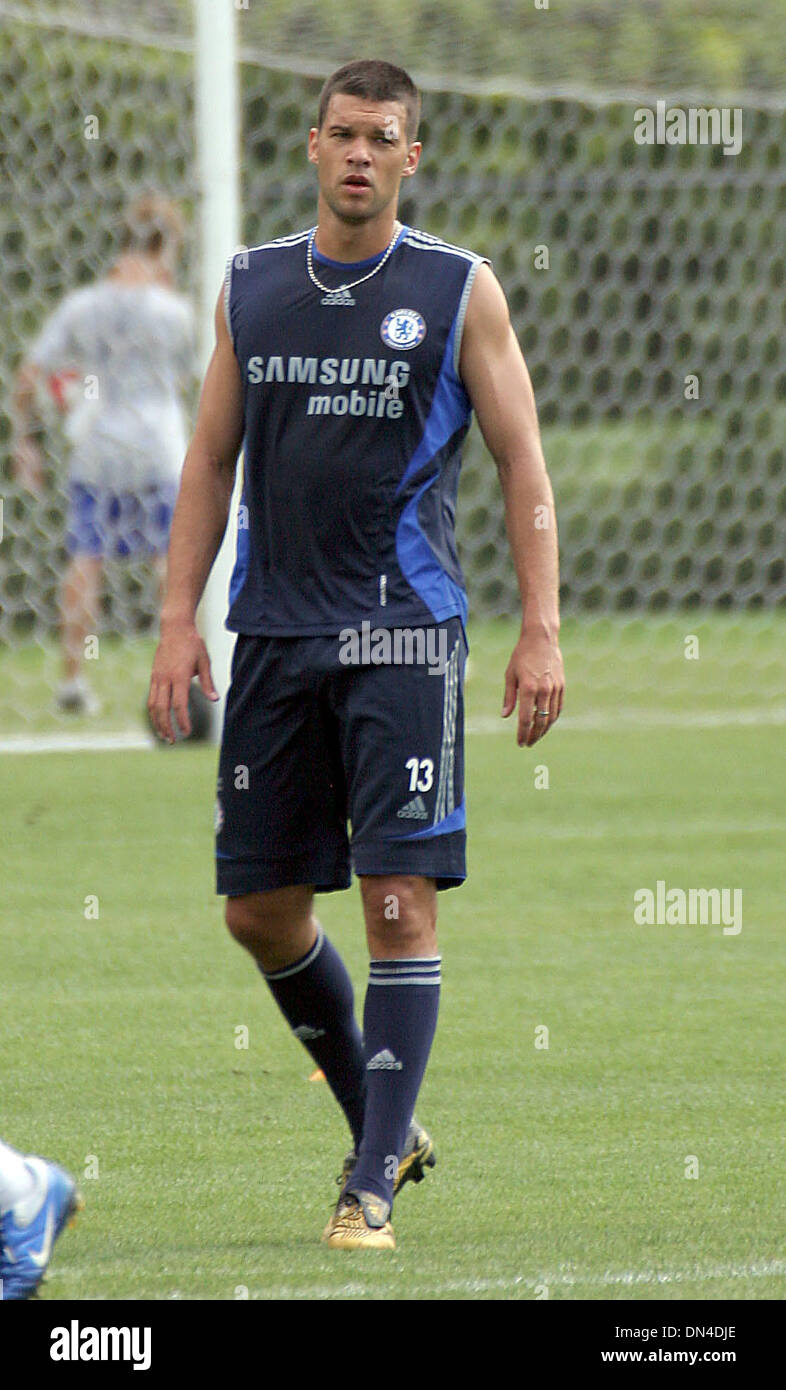 Aug 02, 2006; Los Angeles, CA, USA; Chelsea FC player MICHAEL BALLACK  during practice. Chelsea FC are in Southern California for training camp  before heading to Chicago to take on the Major