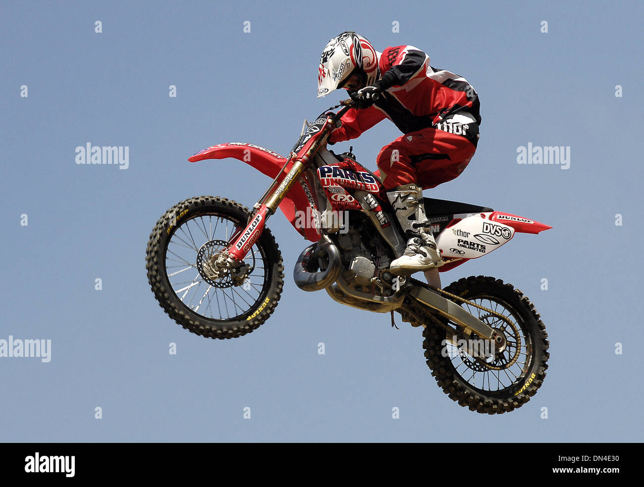 August 5, 2006; Carson, CA, USA; Pro Moto X rider MATT BUYTEN on the ...