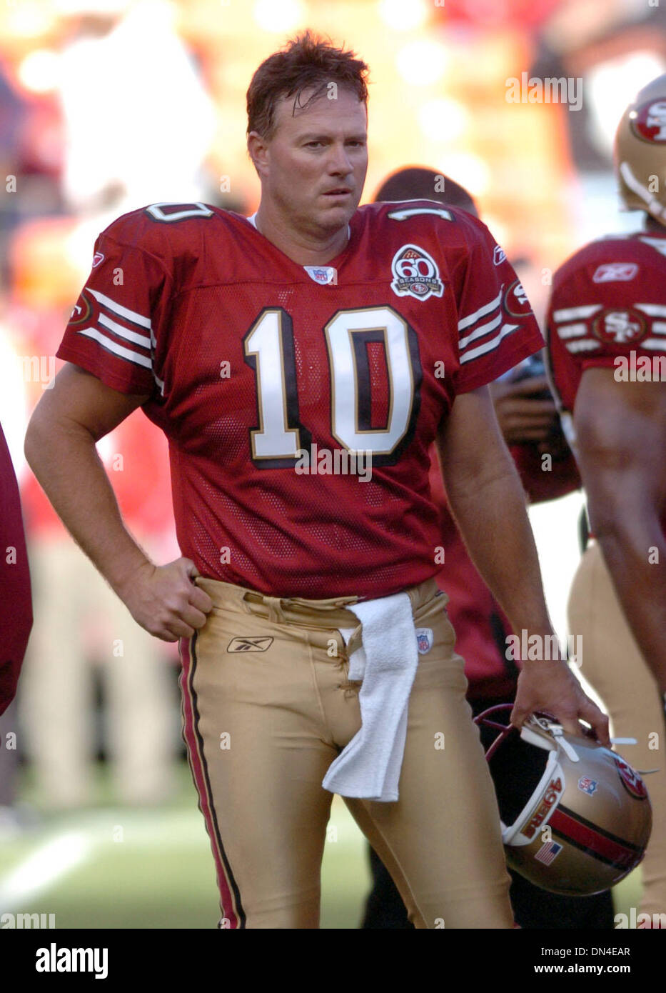 Aug 11, 2006; San Francisco, CA, USA; 49er punter Tom Rouen at Monster ...