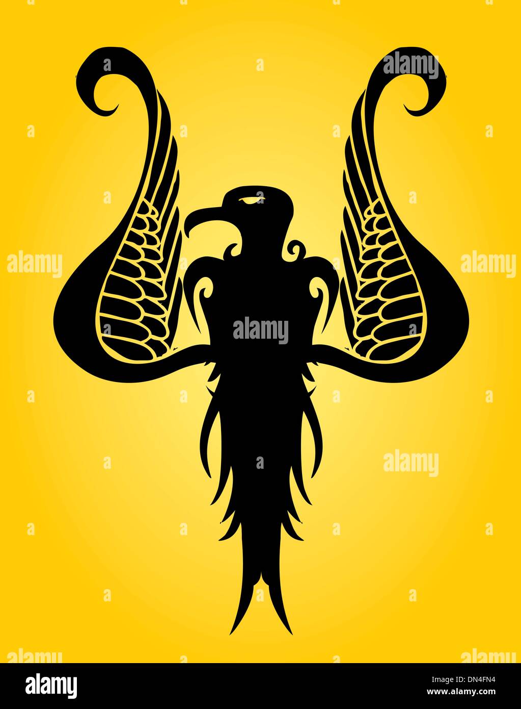 hand drawing wings vector art Stock Vector Image & Art - Alamy