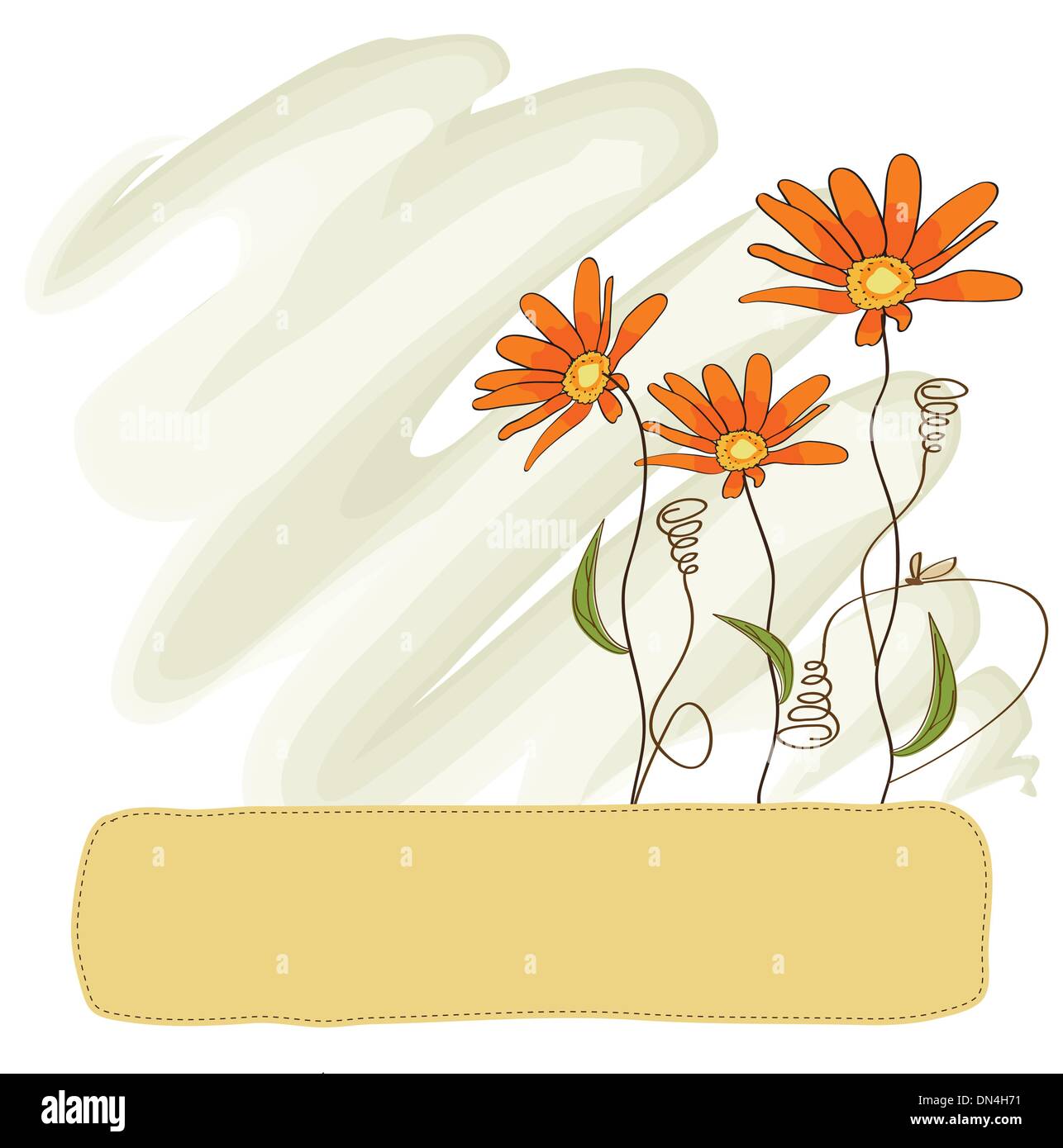 vector floral background Stock Vector Image & Art Alamy