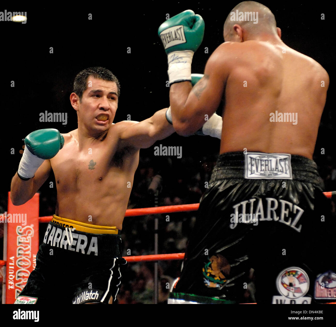 Sep 16, 2006; Las Vegas, NV, USA; MARCO ANTONIO BARERRA takes charge of