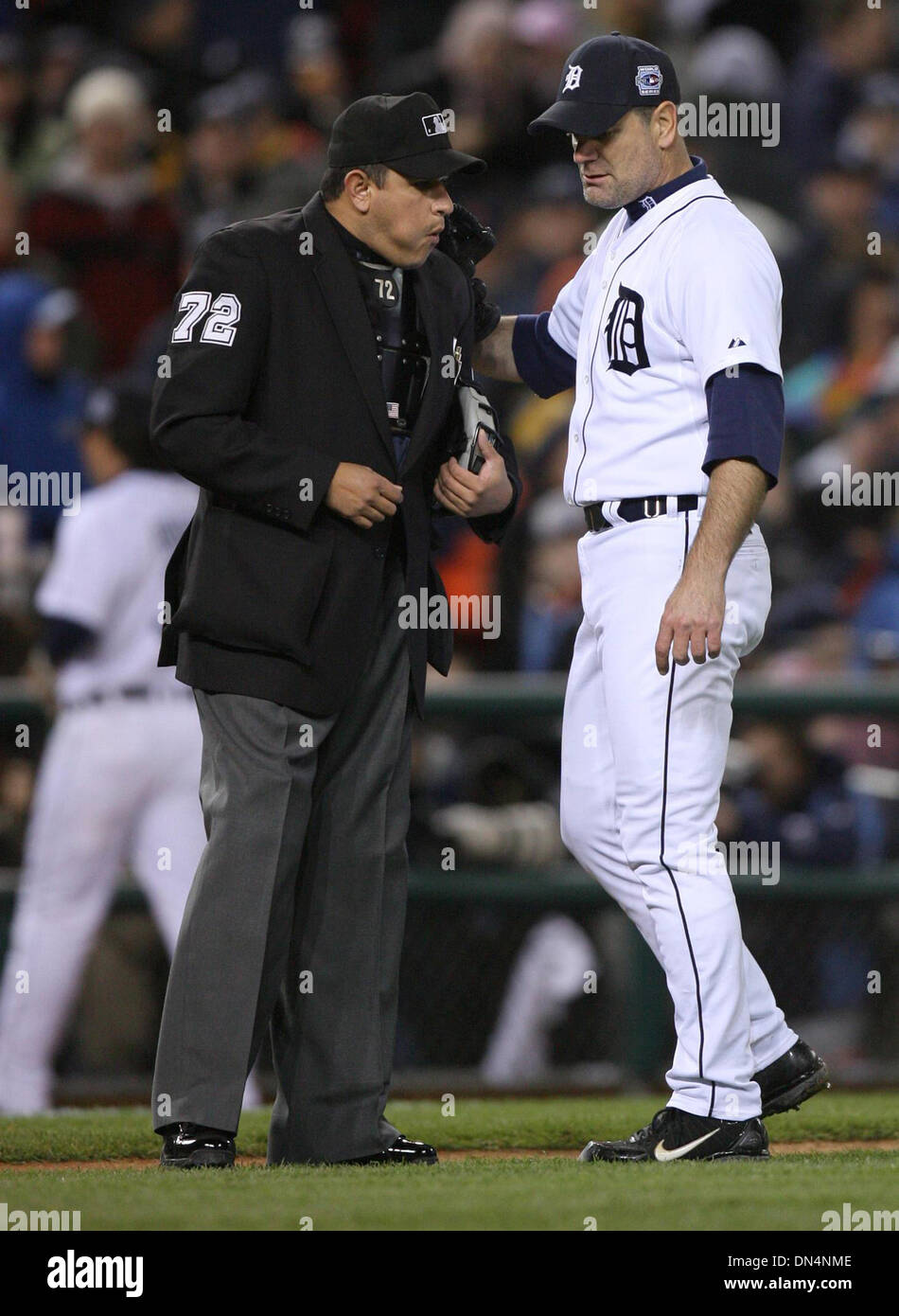 Oct 22, 2006; St Louis, Mo, Usa; Detroit Tigers Starting Pitcher Kenny 