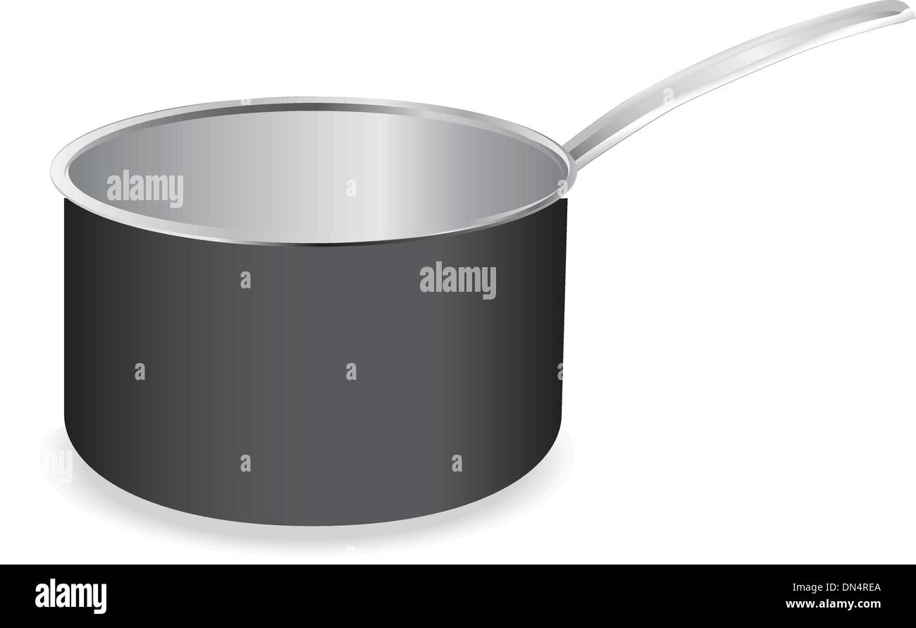 Steel pan medium size Stock Vector