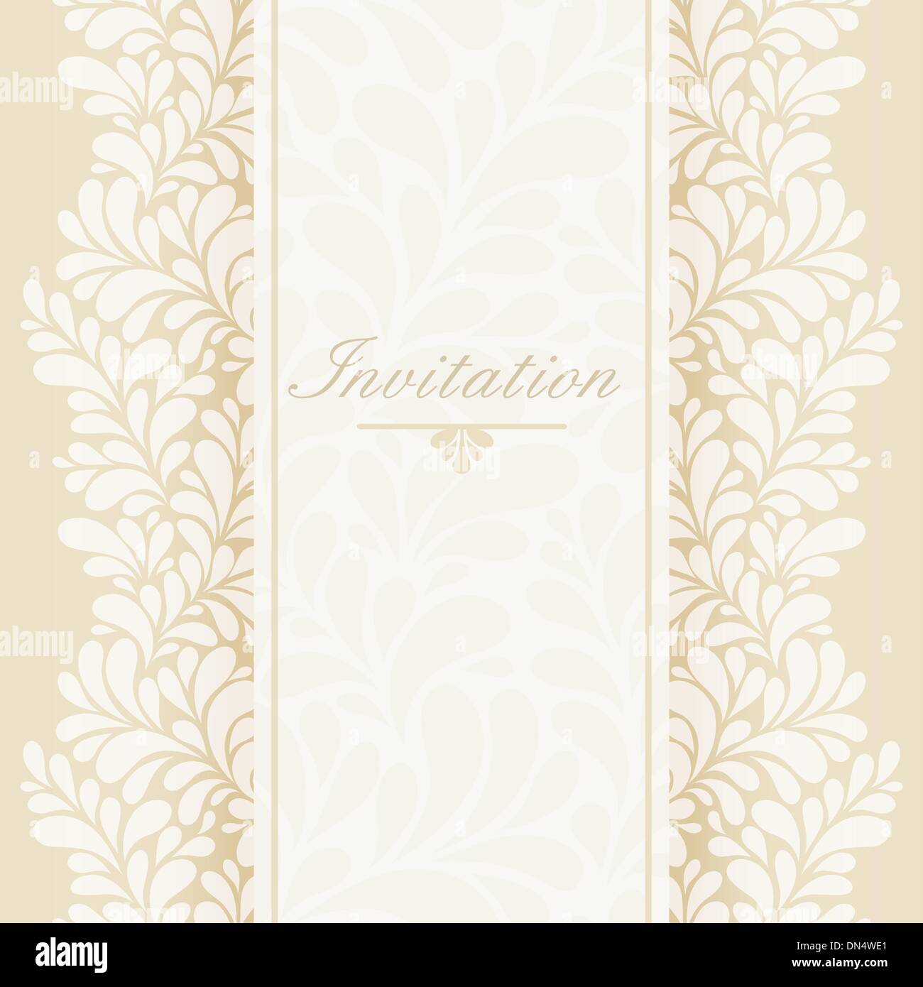 Invitation, anniversary card Stock Vector Image & Art - Alamy