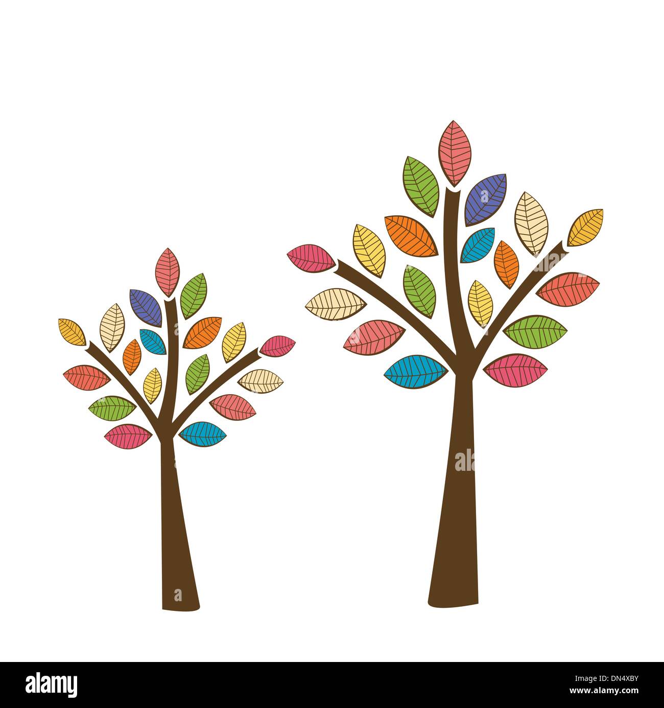Illustration of beautiful spring background Stock Vector Image & Art ...