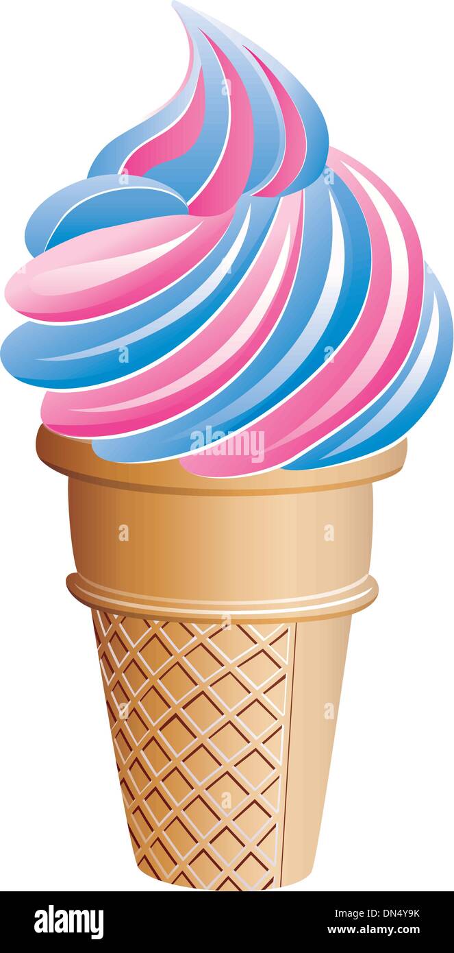 vector icecream cone Stock Vector Image & Art - Alamy
