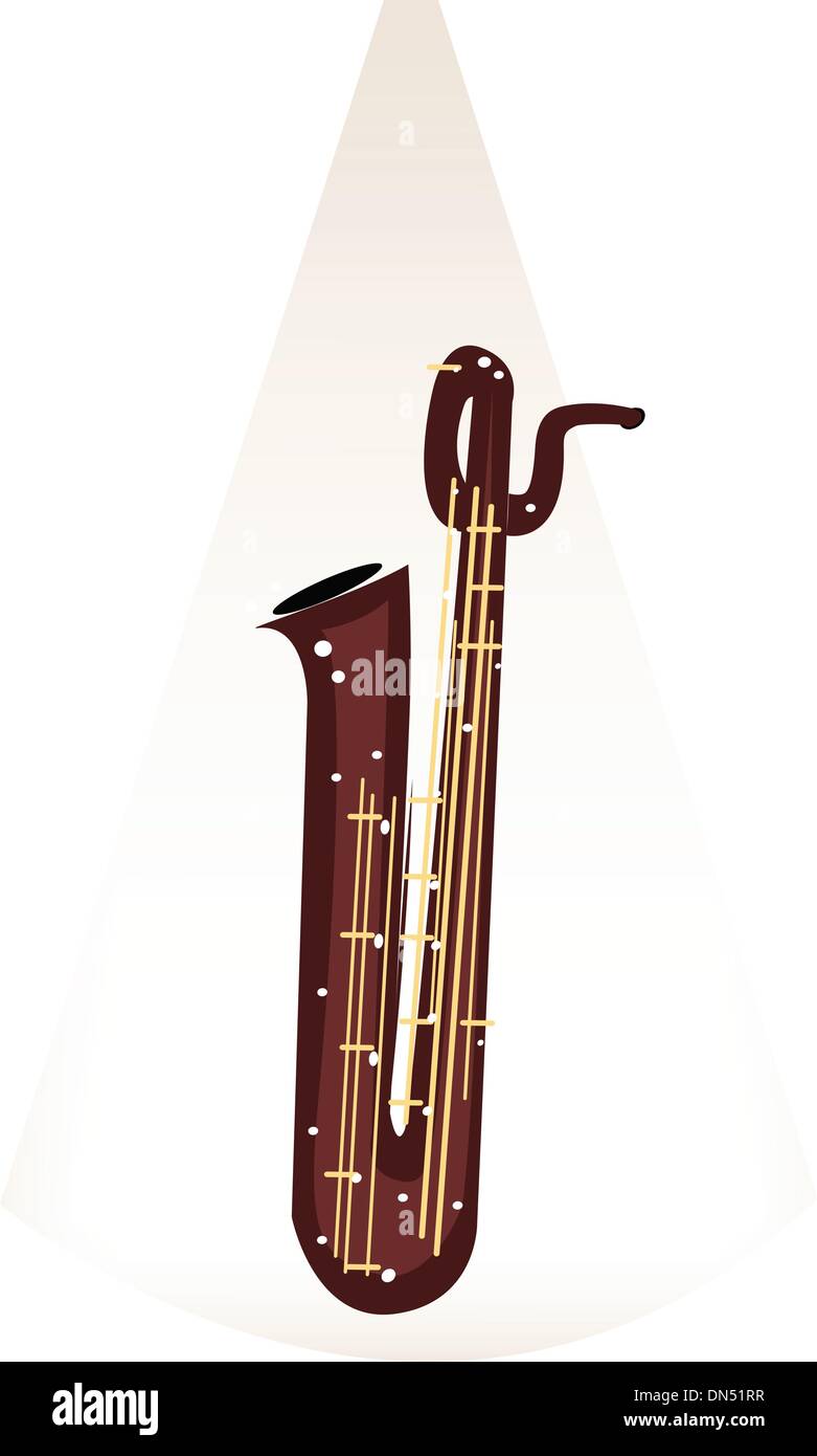 Baritone saxophone Stock Vector Images Alamy
