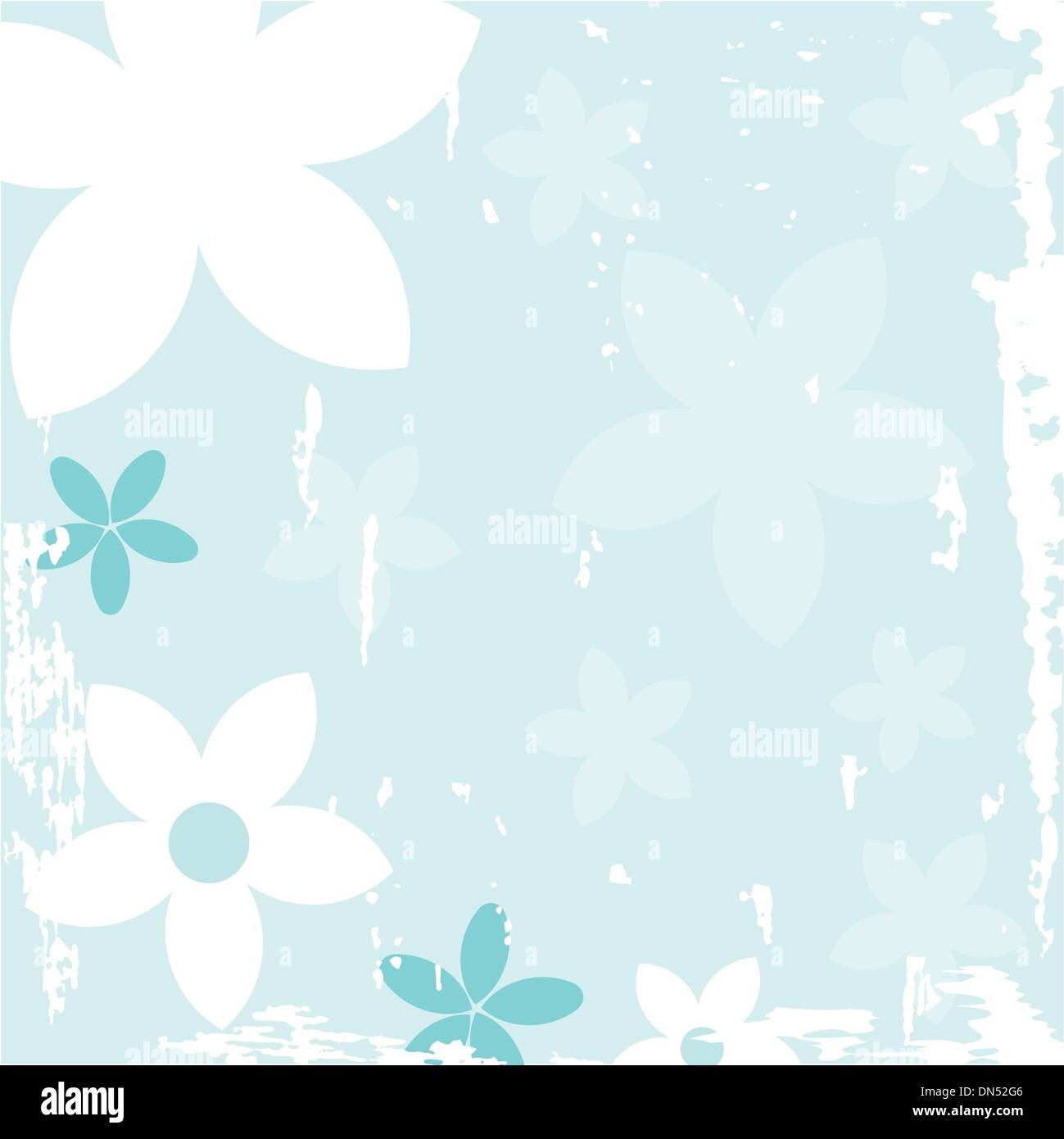 Vintage card flowers Stock Vector Images - Alamy
