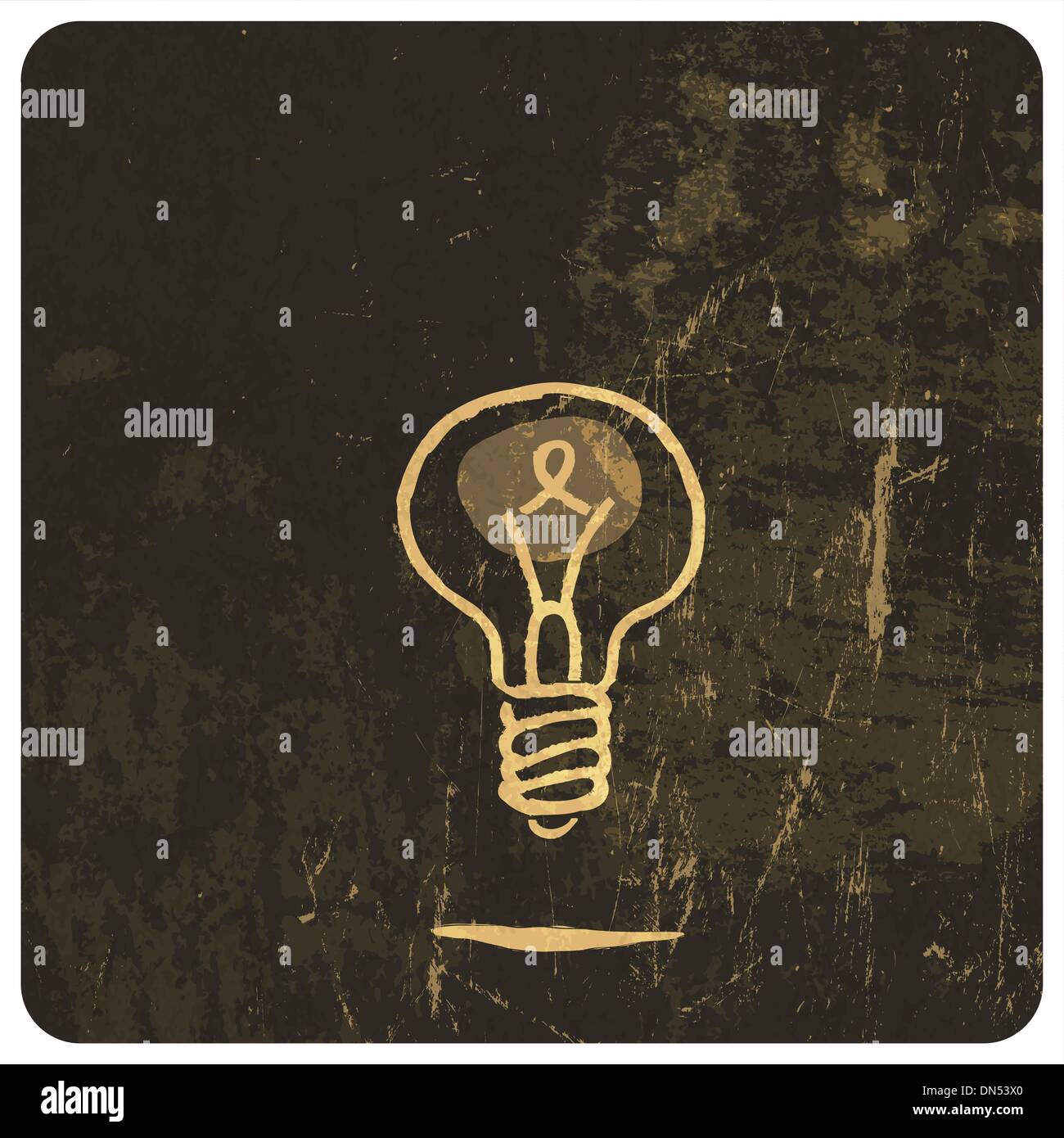 Grunge light bulb. Vector Stock Vector Image & Art - Alamy