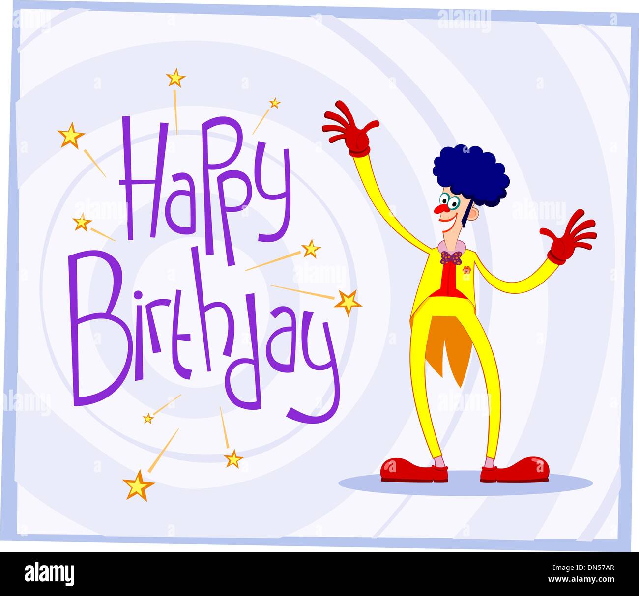 Clown birthday hi-res stock photography and images - Alamy