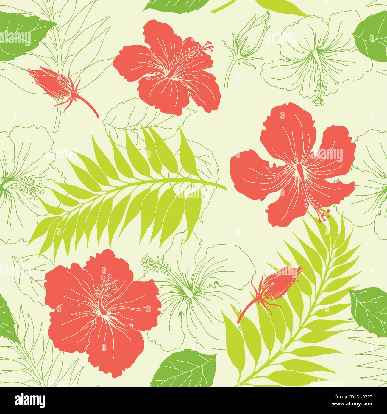 floral wallpaper Stock Vector