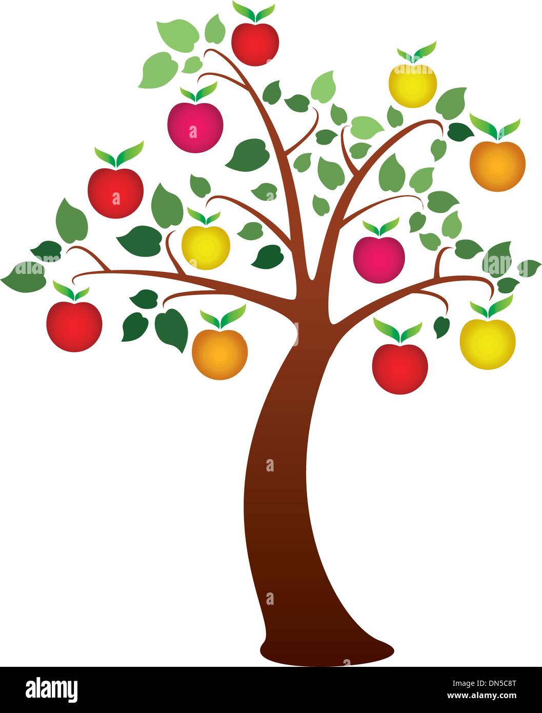 Яблоня дерево символ. Яблоки на дереве. Дерево с разноцветными яблоками. Дерево с красными и зелеными яблоками. Дерево с золотыми яблоками.