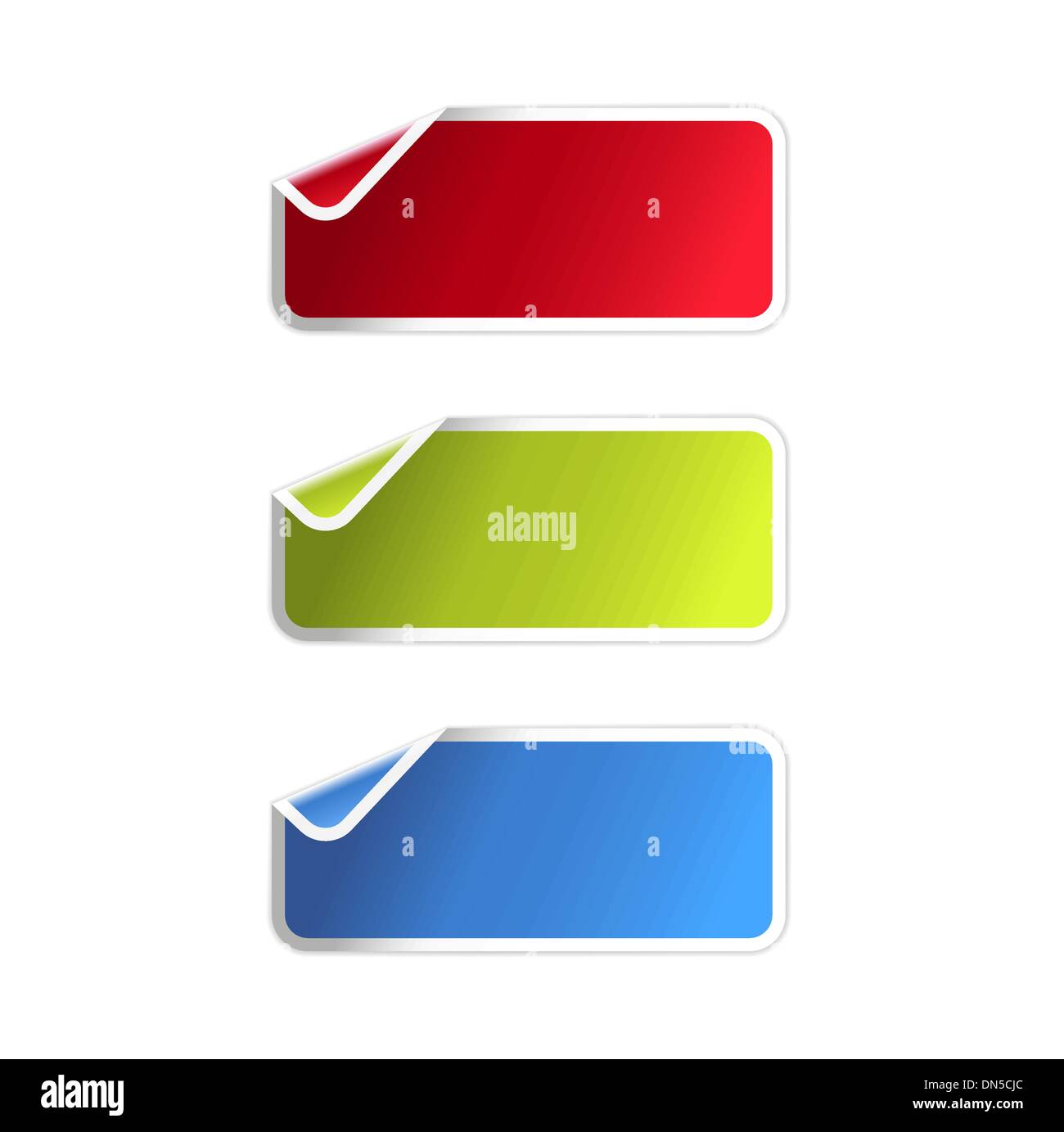 Rounded corner card Stock Vector Images - Alamy