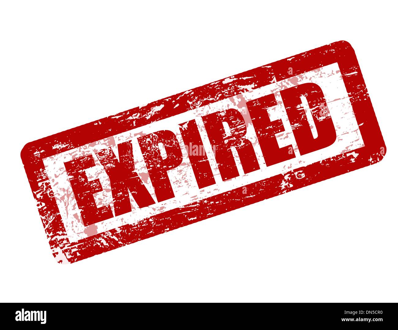 Expired stamp Stock Vector