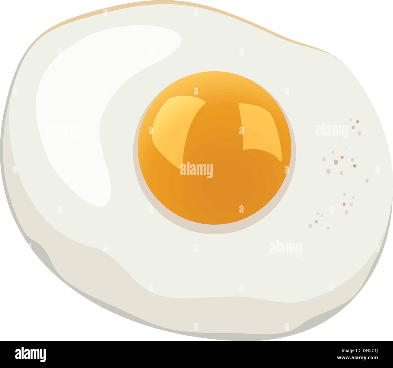 vector fried egg Stock Vector Image & Art Alamy