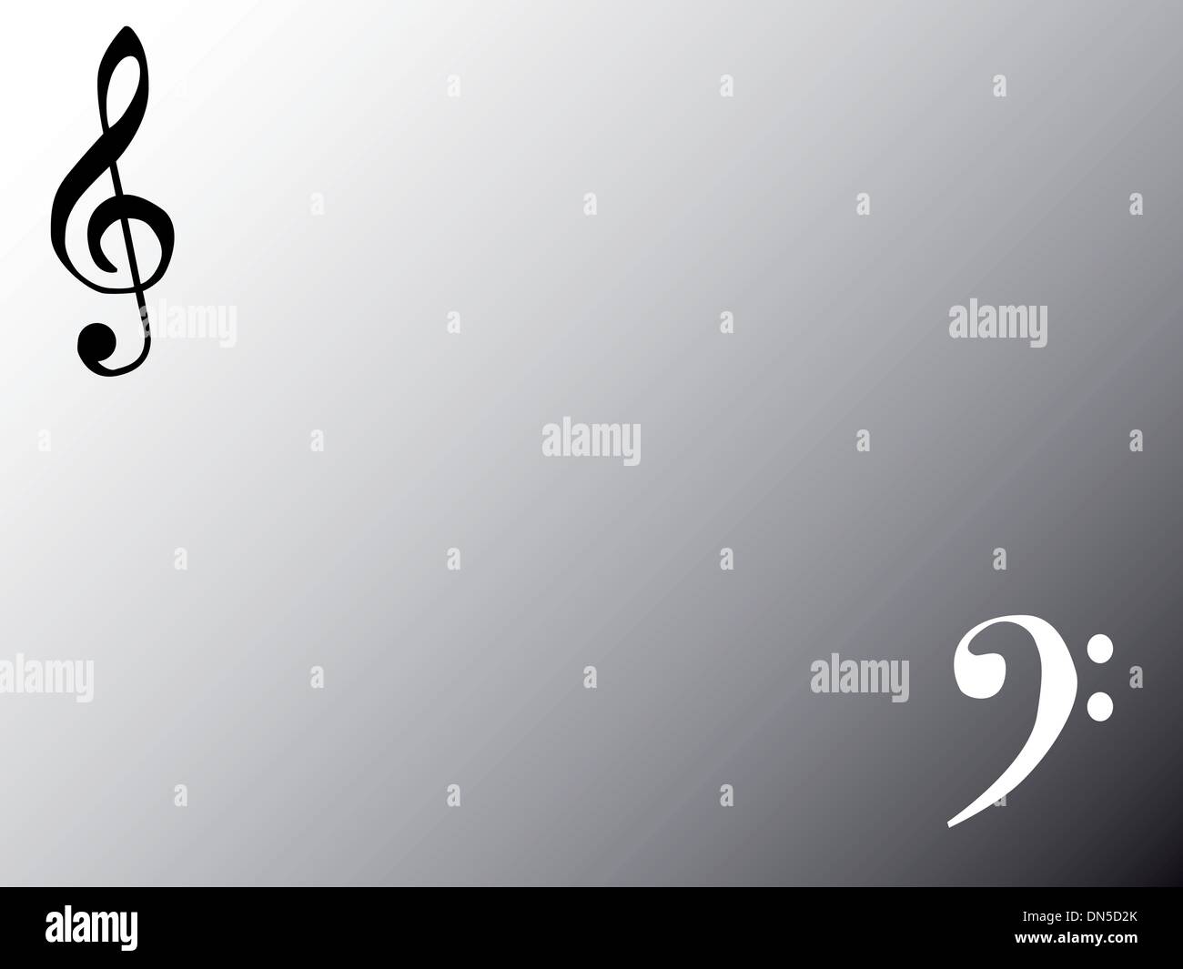 Clefs Stock Vector