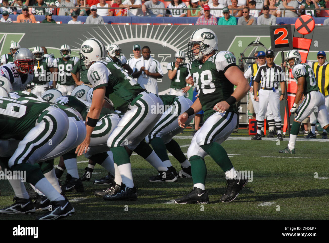 Sep 17, 2006; New York, NY, USA; NFL Football: CHAD PENNINGTON at the ...