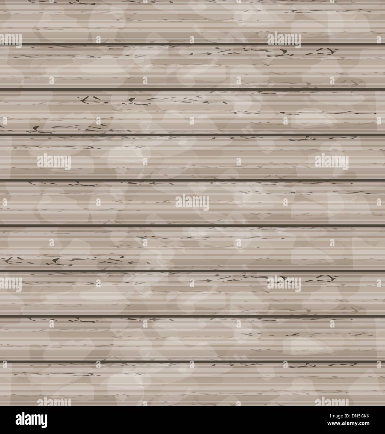 Brown wooden texture, grunge background Stock Vector