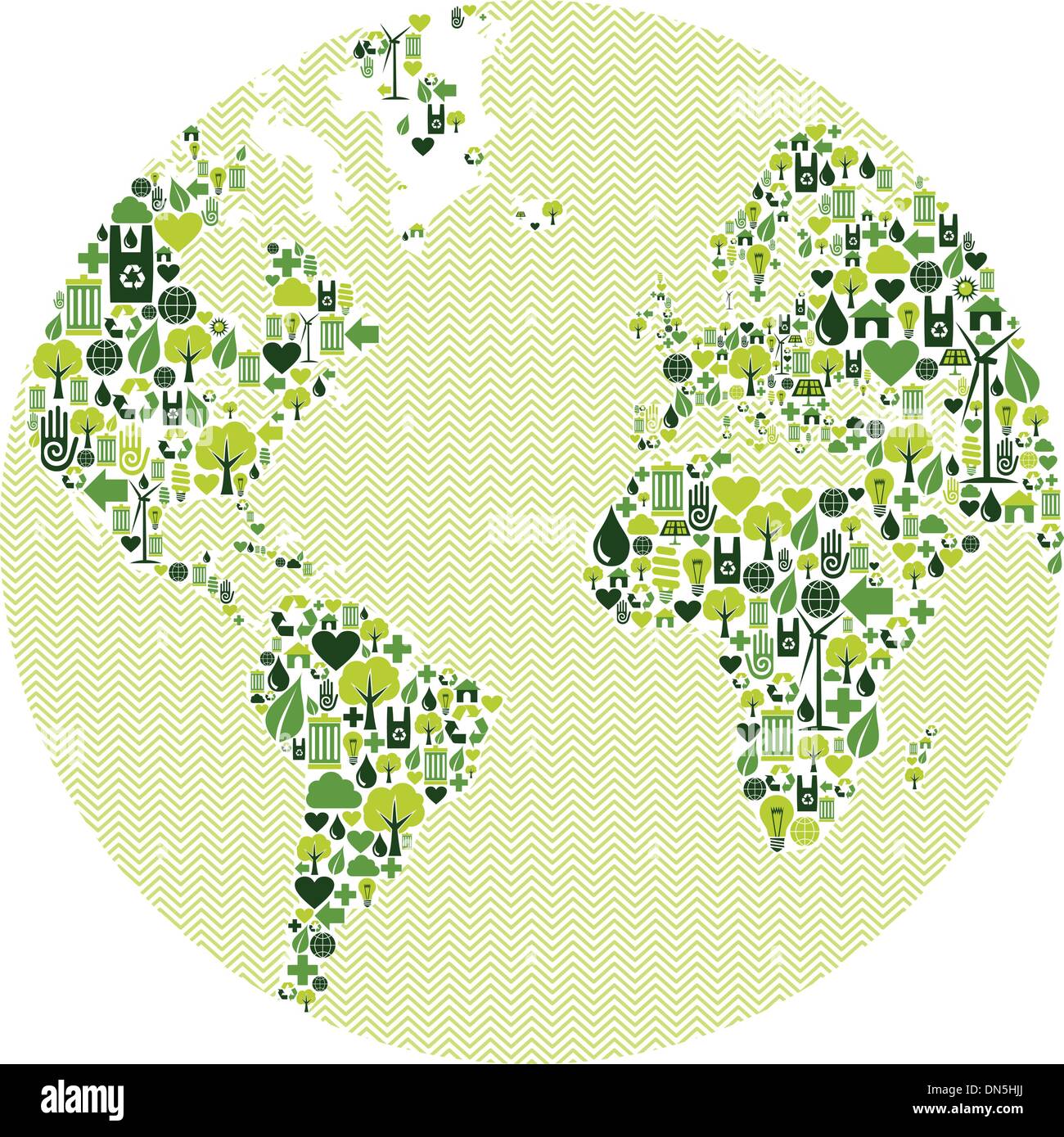 Sustainable energy home made Stock Vector Images - Alamy