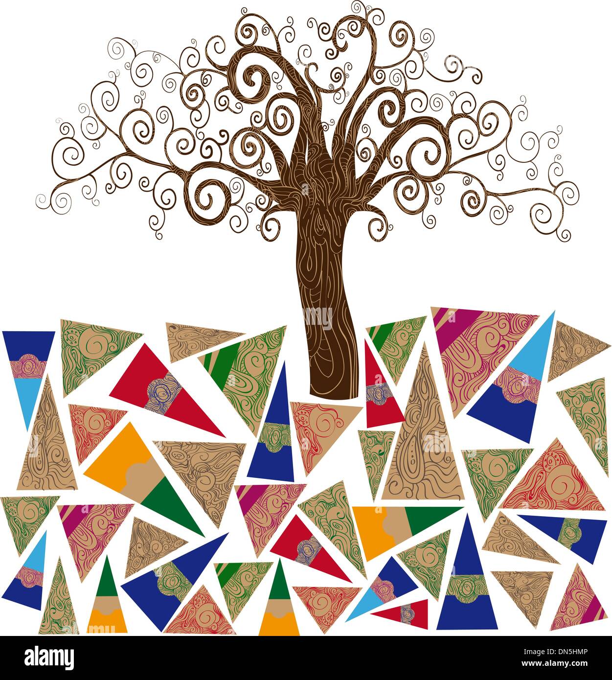 Art tree concept Stock Vector Image & Art Alamy