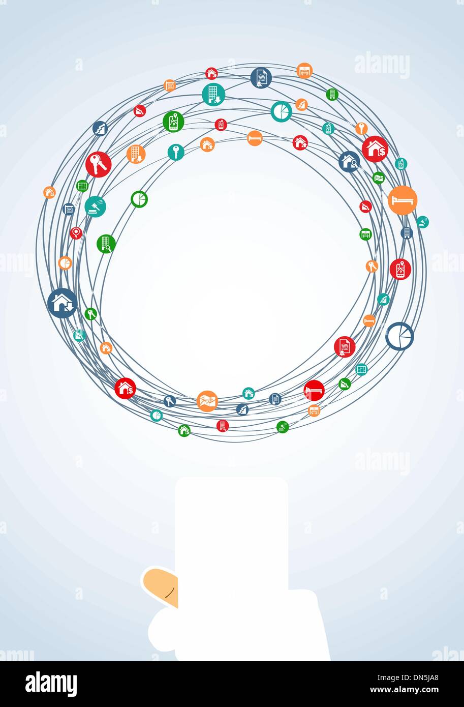 Real estate or home ownership Stock Vector Images - Alamy