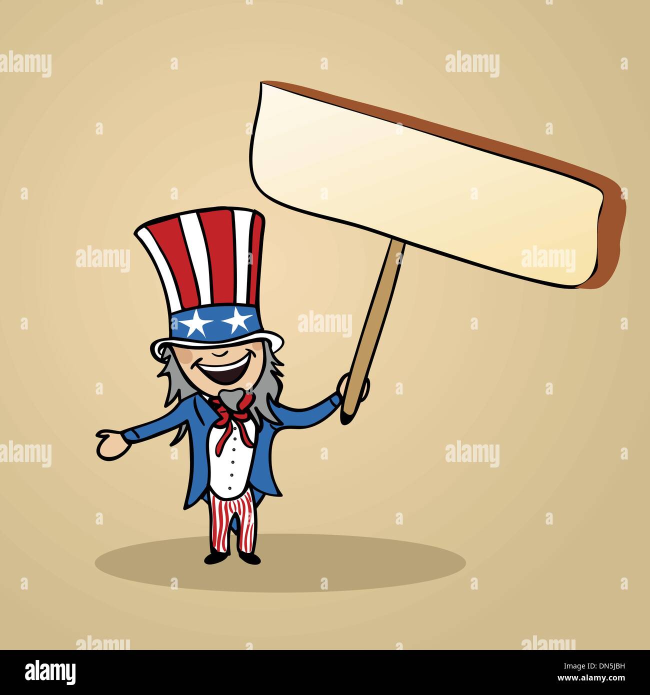 Welcome to USA people design Stock Vector