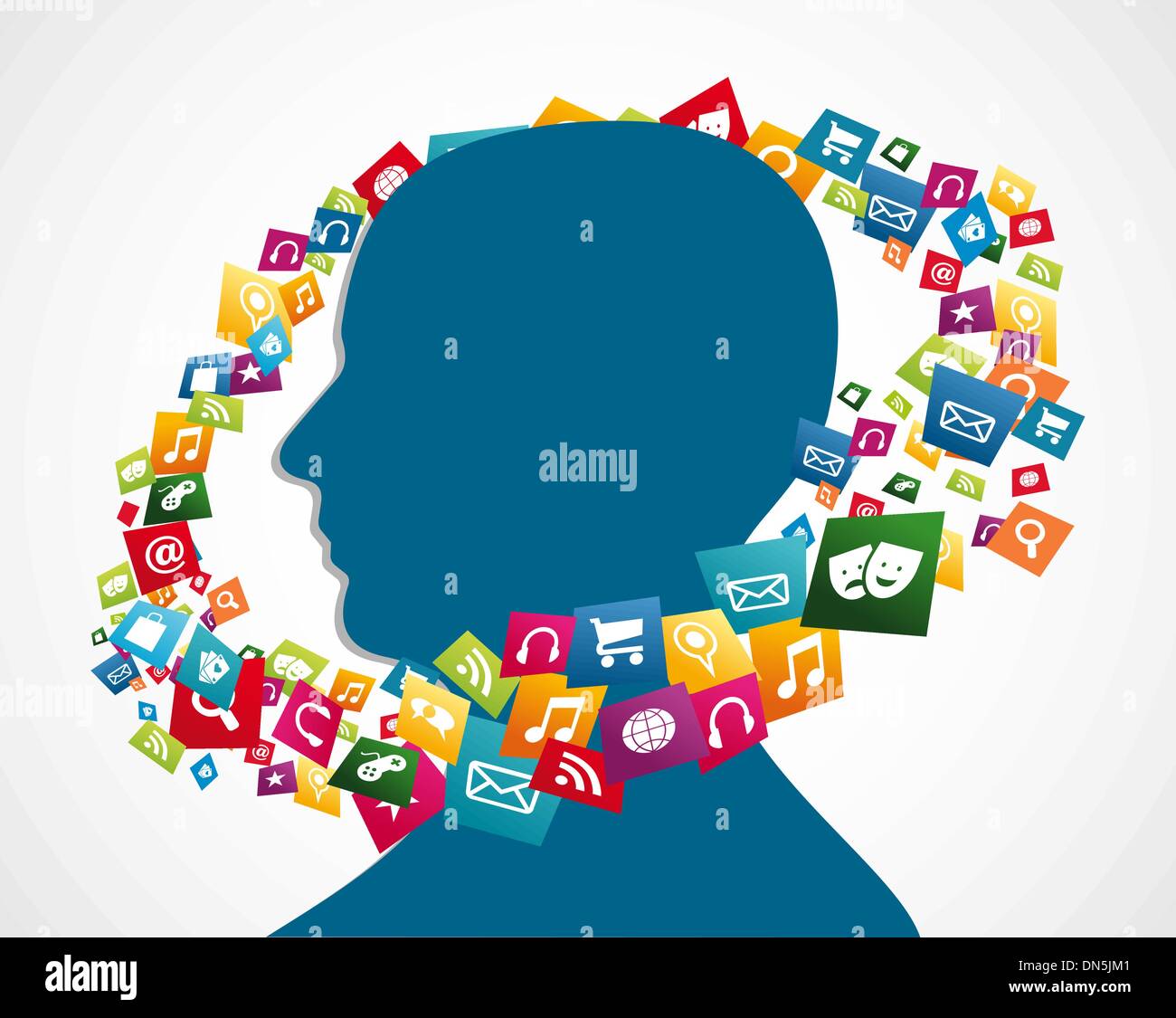Cloud computing applications stock vector image art alamy