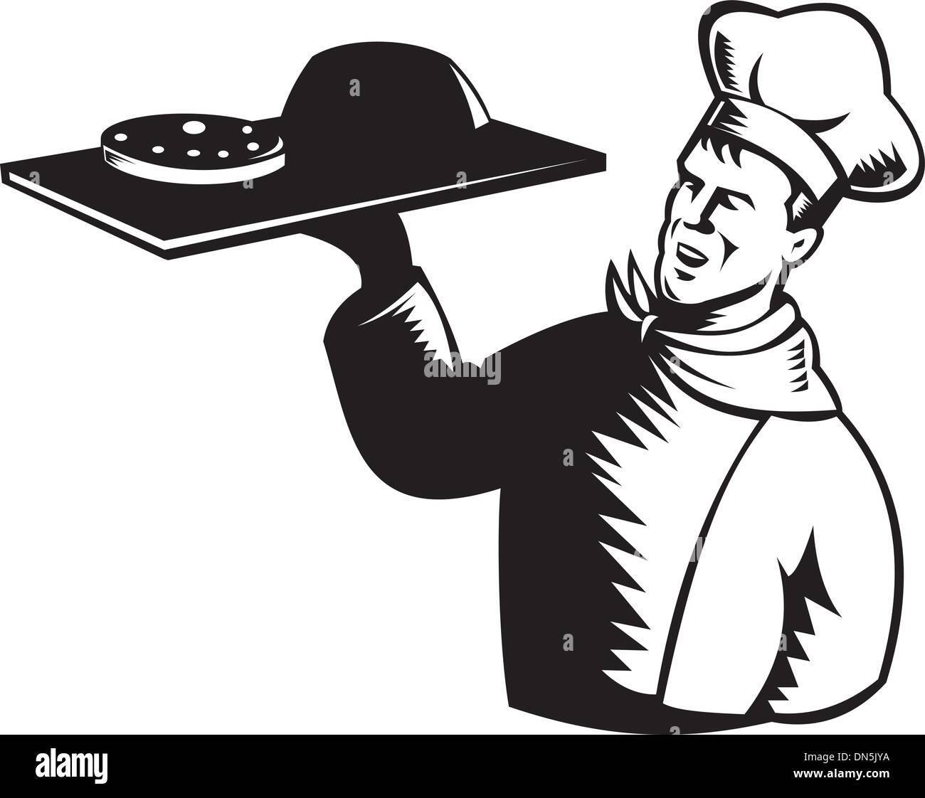 Black bakery tray Stock Vector Images Alamy